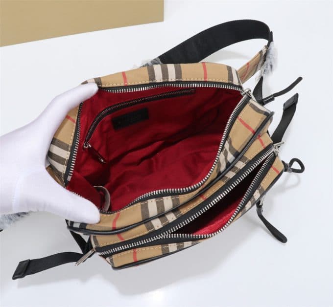 バーバリーバッグコピー 2021新品注目度NO.1 BURBERRY 男女兼用 ウエストポーチ - 画像 (9)