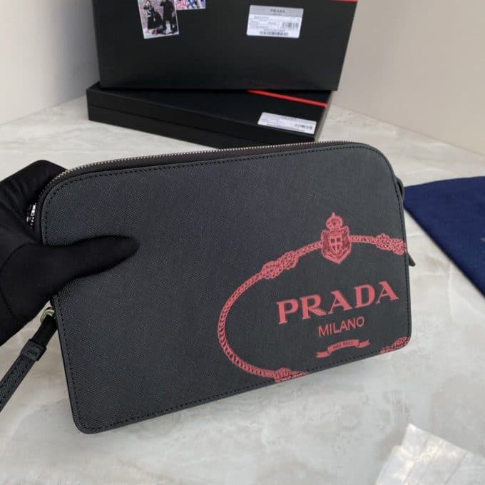 プラダバッグコピー 定番人気2021新品 PRADA メンズ セカンドバッグ - 画像 (2)