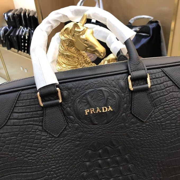 プラダバッグコピー 定番人気2021新品 PRADA メンズ ブリーフケース - 画像 (5)