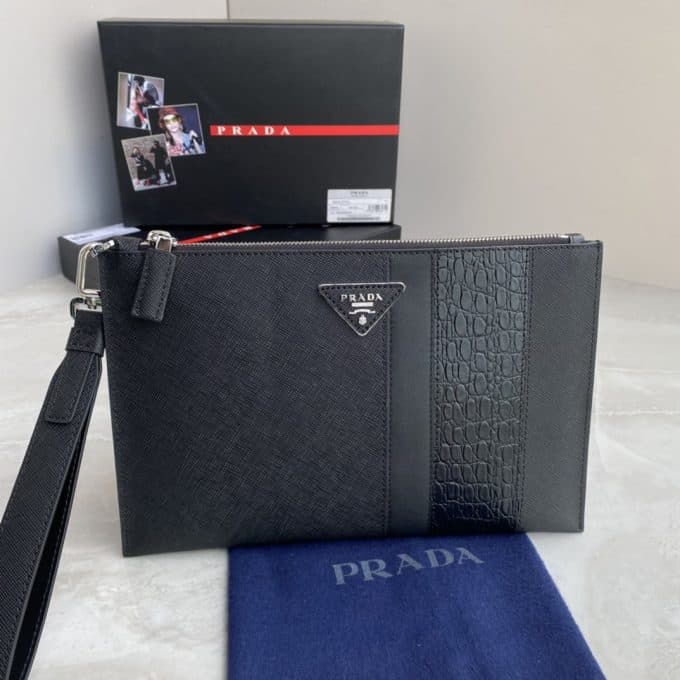 プラダバッグコピー 大人気2021新品 PRADA メンズ セカンドバッグ