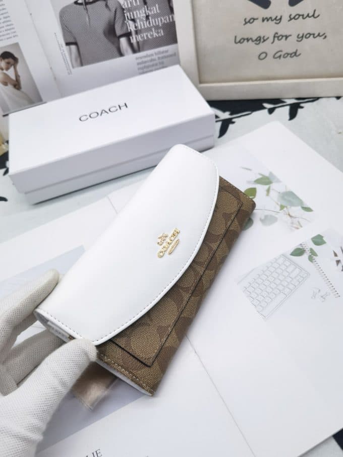 コーチ財布コピー 定番人気2021新品 Coach レディース 長財布 - 画像 (6)