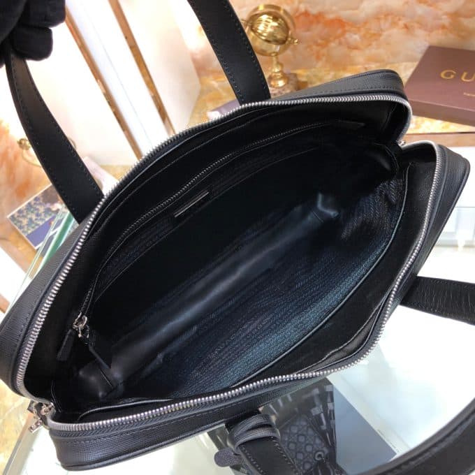 人気高級 プラダバッグコピー 2021新品注目度NO.1 PRADA メンズ ブリーフケース - 画像 (9)