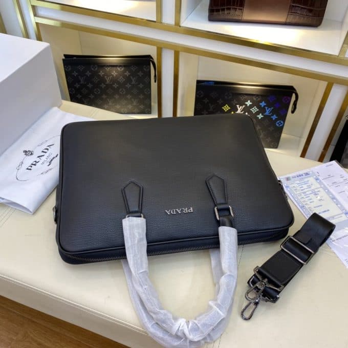 人気高級プラダバッグコピー 大人気2021新品 PRADA メンズ ブリーフケース - 画像 (3)