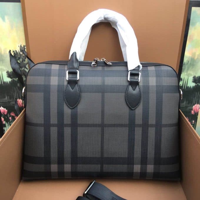 バーバリーバッグコピー 定番人気2021新品 BURBERRY メンズ ブリーフケース - 画像 (3)