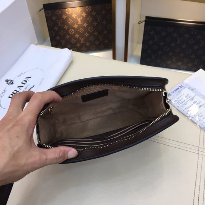プラダバッグコピー 定番人気2021新品 PRADA メンズ セカンドバッグ - 画像 (8)