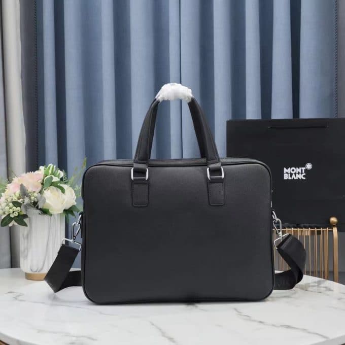 人気高級モンブランバッグコピー 定番人気2021新品 Montblancメンズ ブリーフケース - 画像 (3)