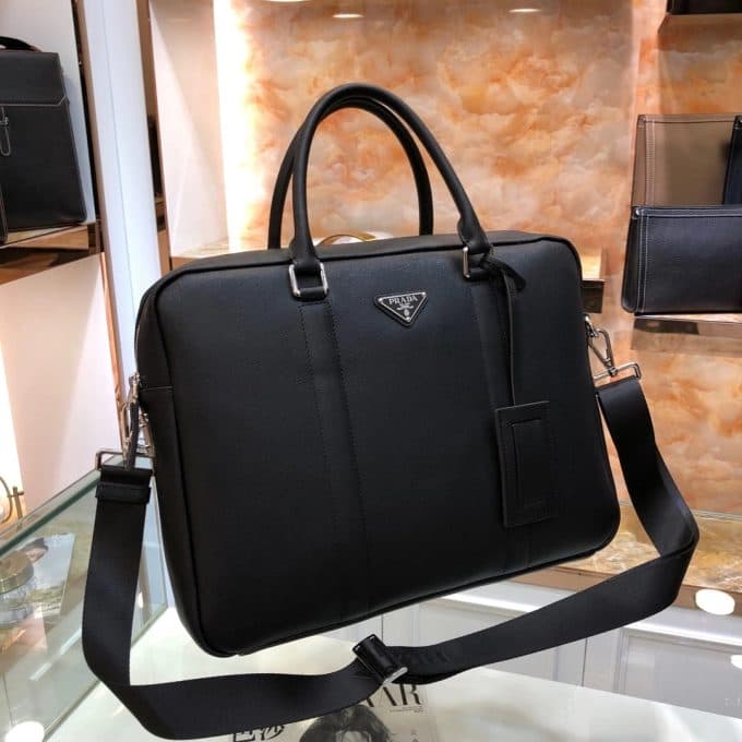 人気高級 プラダバッグコピー 2021新品注目度NO.1 PRADA メンズ ブリーフケース - 画像 (2)