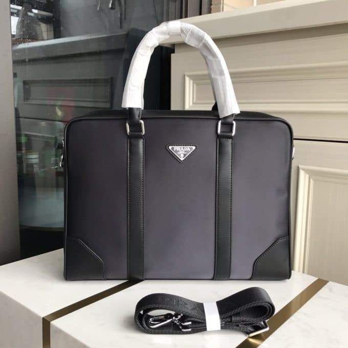 プラダバッグコピー 大人気2021新品 PRADA メンズ ブリーフケース