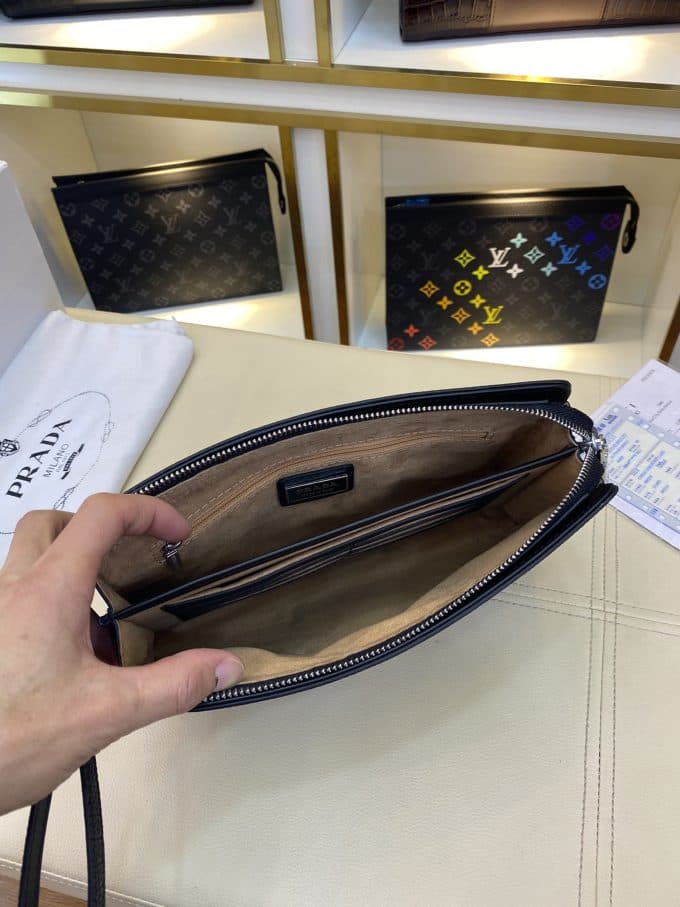プラダバッグコピー 大人気2021新品 PRADA メンズ セカンドバッグ - 画像 (7)