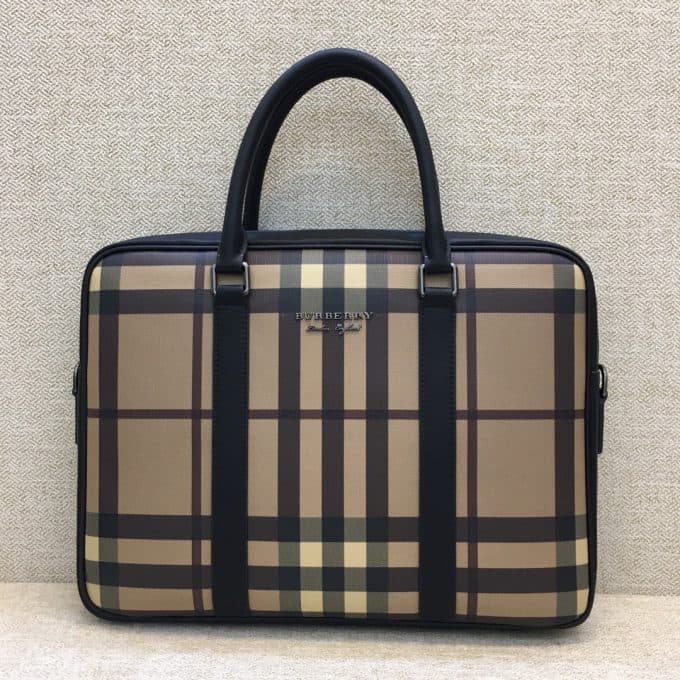 バーバリーバッグコピー 定番人気2021新品 BURBERRY メンズ ブリーフケース - 画像 (3)