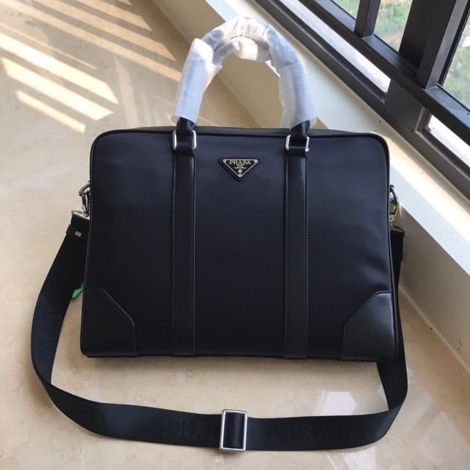 プラダバッグコピー 大人気2021新品 PRADA メンズ ブリーフケース - 画像 (4)
