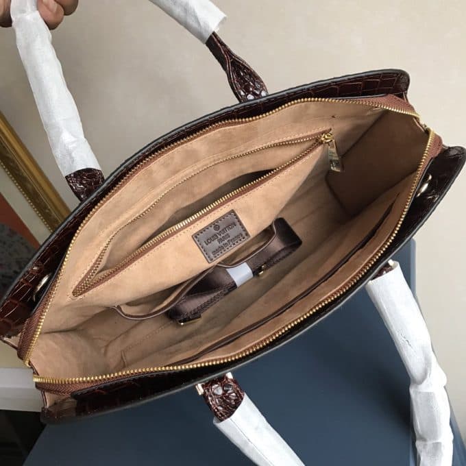 人気高級 ルイヴィトンバッグコピー 定番人気2021新品 Louis Vuitton メンズ ブリーフケース - 画像 (9)