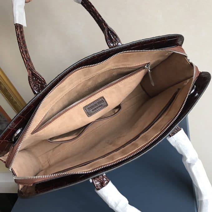 高品質ステファノ·リッチバッグコピー 定番人気2021新品 Stefano Ricciメンズ ブリーフケース - 画像 (9)