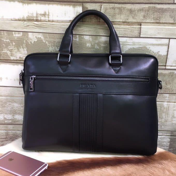 人気高級 プラダバッグコピー 2021新品注目度NO.1 PRADA メンズ ブリーフケース - 画像 (2)