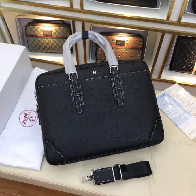 人気高級 エルメスバッグコピー 定番人気2021新品 HERMES メンズ ブリーフケース - 画像 (3)