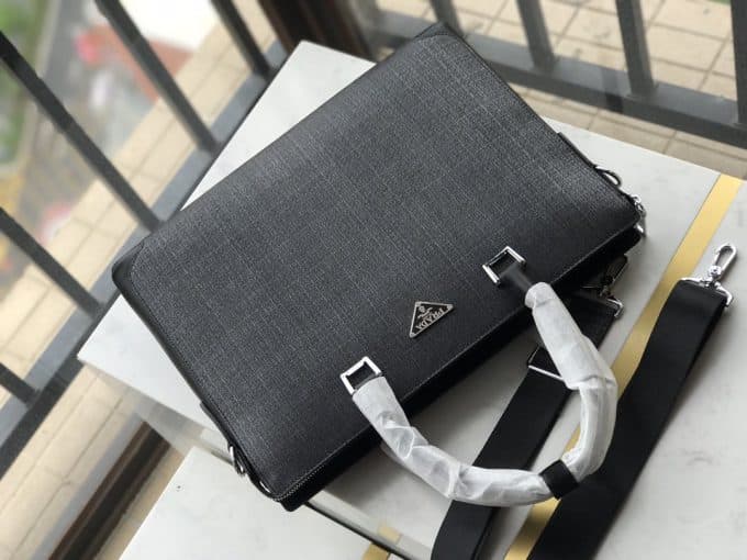 人気高級プラダバッグコピー 定番人気2021新品 PRADA メンズ ブリーフケース - 画像 (4)