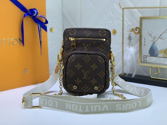 ルイヴィトンバッグコピー 定番人気2021新品 Louis Vuitton 男女兼用 携帯 電話 バッグ