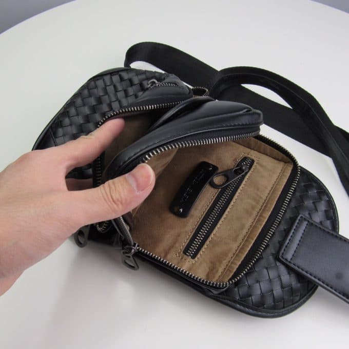 ボッテガヴェネタバッグコピー 定番人気2021新品 Bottega Veneta メンズ ボディバッグ - 画像 (7)
