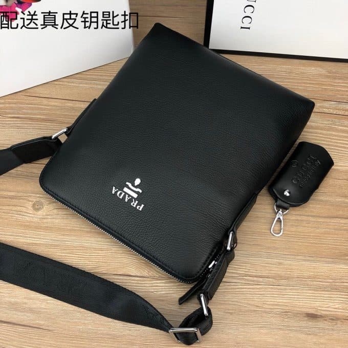 プラダバッグコピー 大人気2021新品 PRADA メンズ ショルダーバッグ - 画像 (3)
