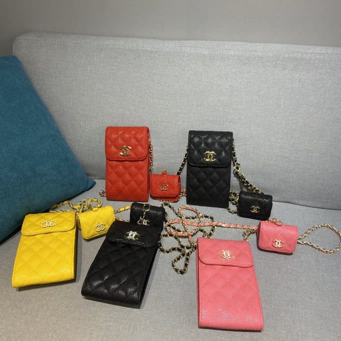 シャネルバッグコピー 定番人気2021新品 CHANEL 男女兼用 携帯 電話 バッグ - 画像 (9)