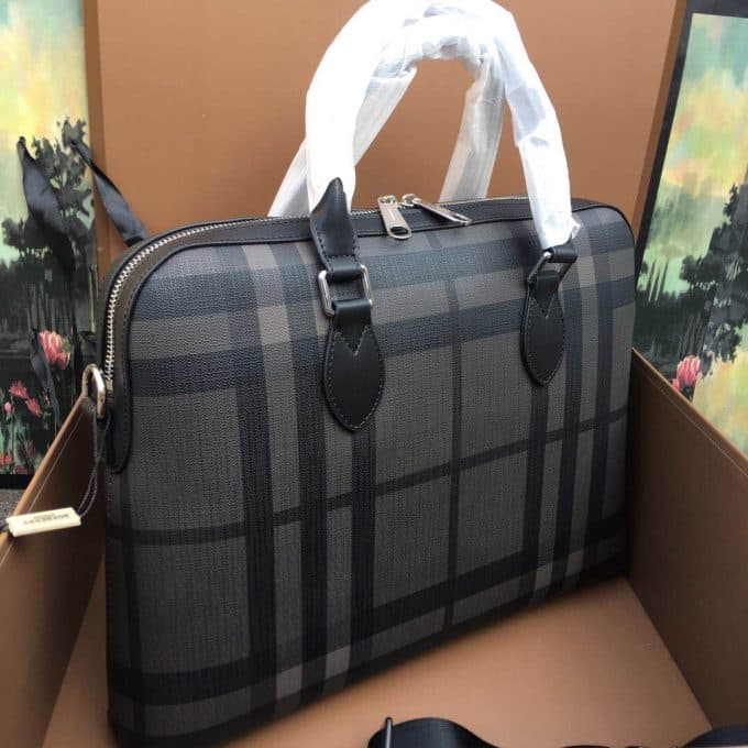 バーバリーバッグコピー 定番人気2021新品 BURBERRY メンズ ブリーフケース - 画像 (4)
