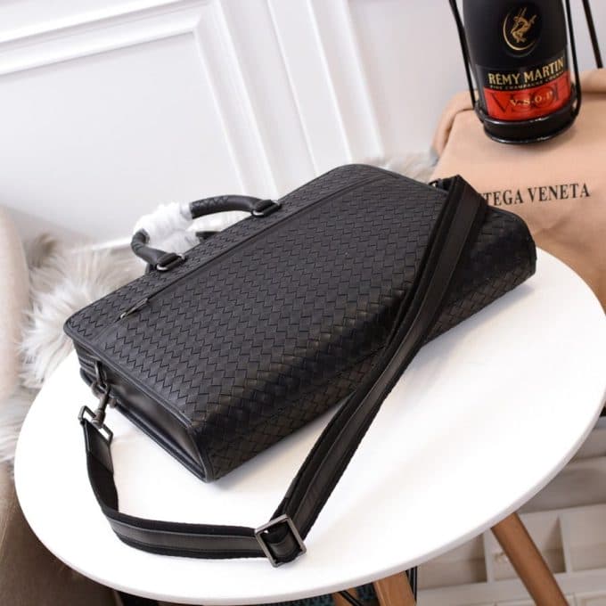 ボッテガヴェネタバッグコピー 2021新品注目度NO.1 Bottega Veneta メンズ ブリーフケース - 画像 (4)