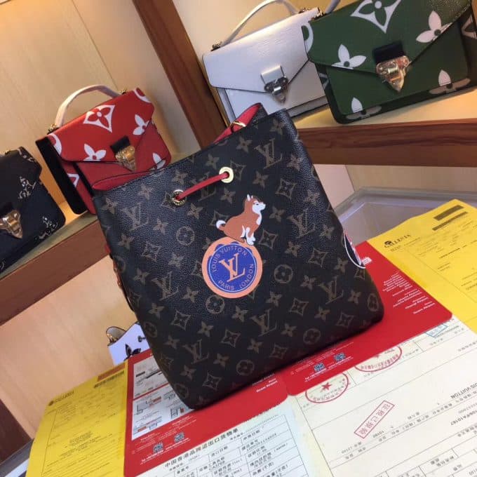 ルイヴィトンバッグコピー 定番人気2020新品 Louis Vuitton レディース バケツバッグ - 画像 (6)