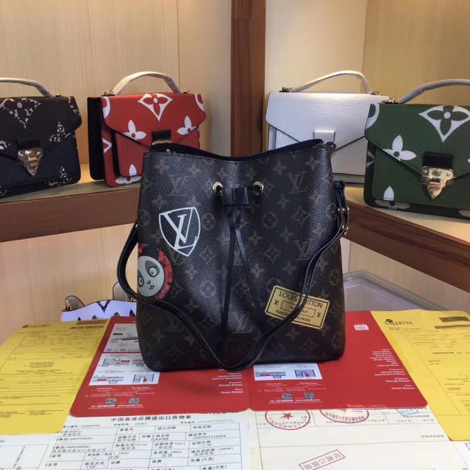 ルイヴィトンバッグコピー 定番人気2020新品 Louis Vuitton レディース バケツバッグ - 画像 (2)