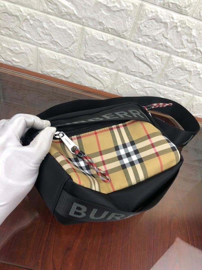 バーバリーバッグコピー 大人気2021新品 BURBERRY メンズ ウエストポーチ - 画像 (7)