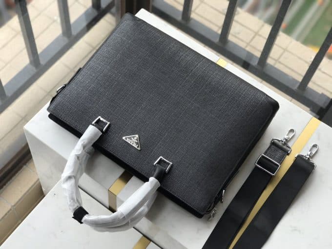 人気高級プラダバッグコピー 定番人気2021新品 PRADA メンズ ブリーフケース - 画像 (3)