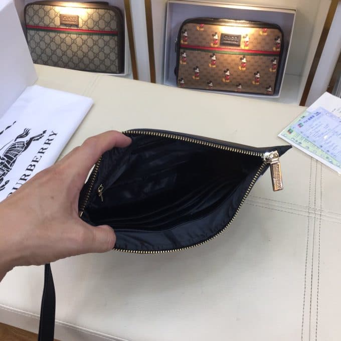 バーバリーバッグコピー 定番人気2021新品 BURBERRY メンズ セカンドバッグ - 画像 (8)