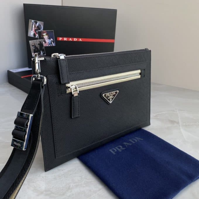 プラダバッグコピー 大人気2021新品 PRADA メンズ セカンドバッグ - 画像 (2)