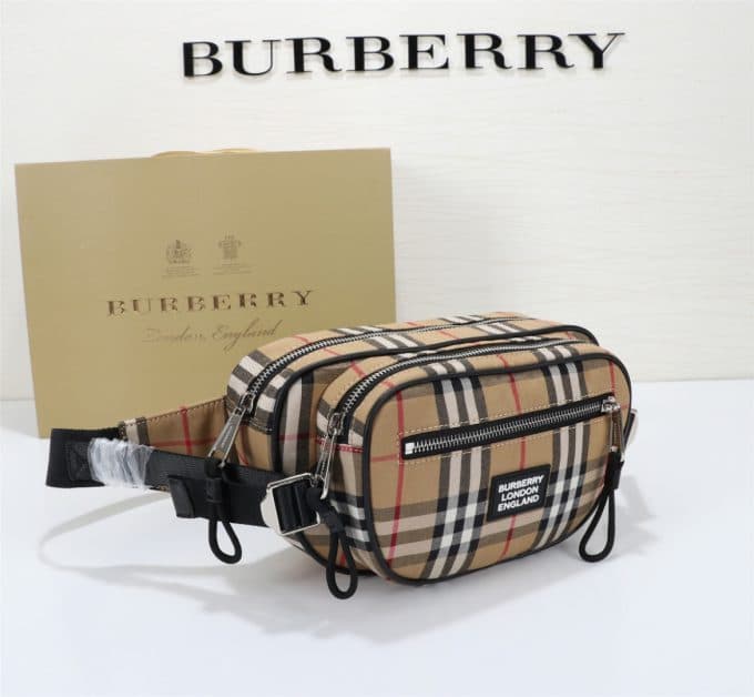 バーバリーバッグコピー 2021新品注目度NO.1 BURBERRY 男女兼用 ウエストポーチ - 画像 (4)