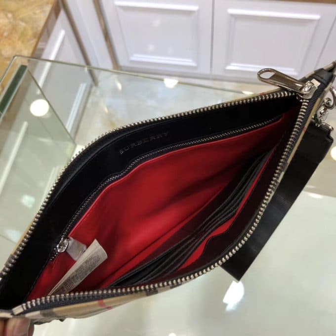 バーバリーバッグコピー 定番人気2021新品 BURBERRY メンズ セカンドバッグ - 画像 (8)