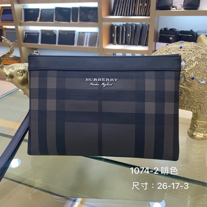 バーバリーバッグコピー 大人気2021新品 BURBERRY メンズ セカンドバッグ