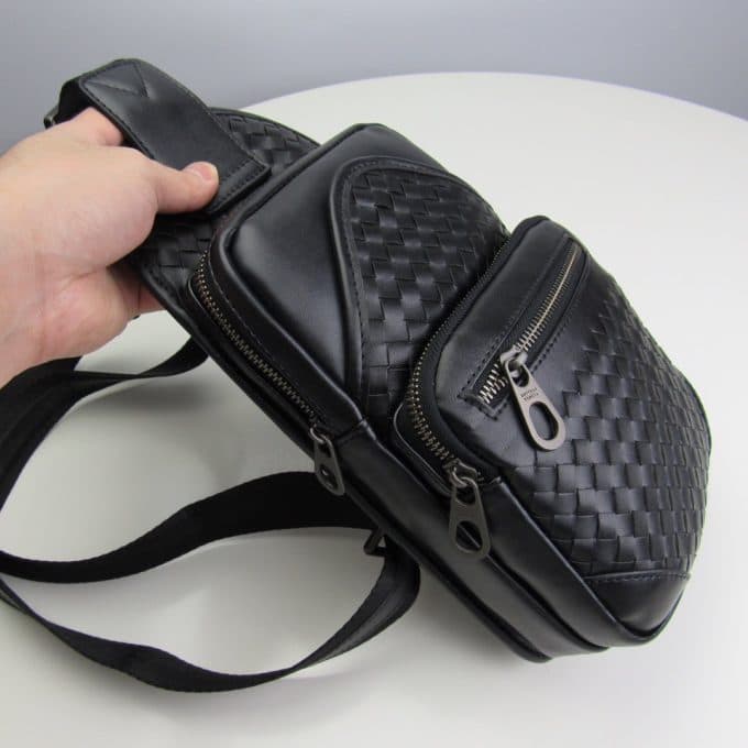 ボッテガヴェネタバッグコピー 定番人気2021新品 Bottega Veneta メンズ ボディバッグ - 画像 (3)