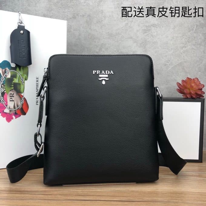プラダバッグコピー 大人気2021新品 PRADA メンズ ショルダーバッグ - 画像 (9)