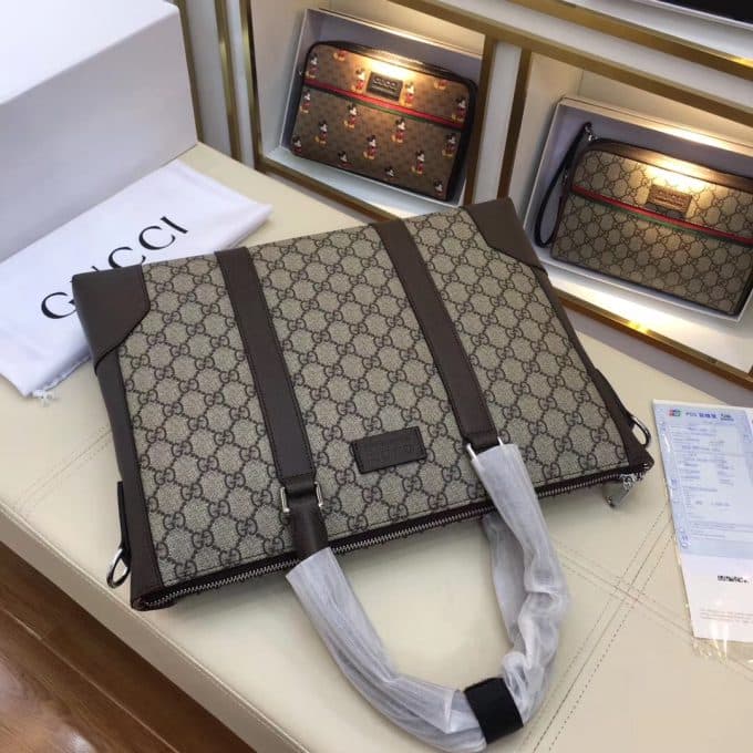 グッチバッグコピー 2021新品注目度NO.1 GUCCI メンズ トートバッグ - 画像 (4)