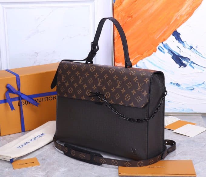 高品質ルイヴィトンバッグコピー 2021新品注目度NO.1 Louis Vuitton メンズ ブリーフケース - 画像 (2)