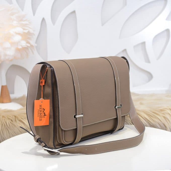 人気高級エルメスバッグコピー 定番人気2021新品 HERMES メンズ ショルダーバッグ - 画像 (2)