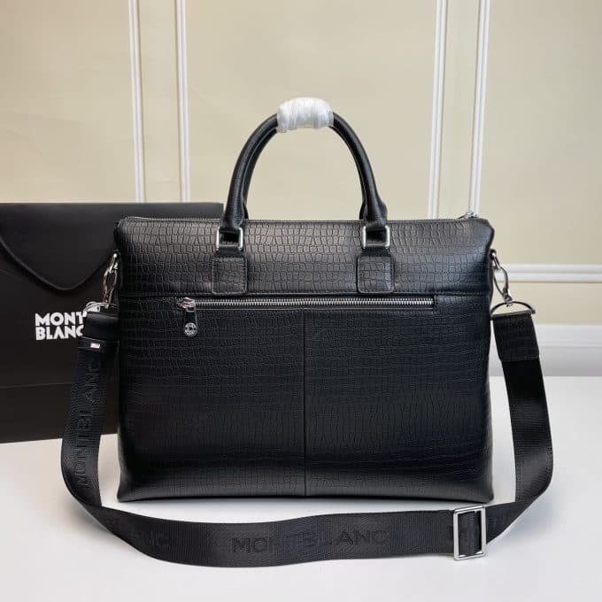 高品質モンブランバッグコピー 定番人気2021新品 Montblancメンズ ブリーフケース - 画像 (5)