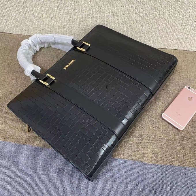 人気高級 プラダバッグコピー 定番人気2021新品 PRADA メンズ ブリーフケース - 画像 (8)