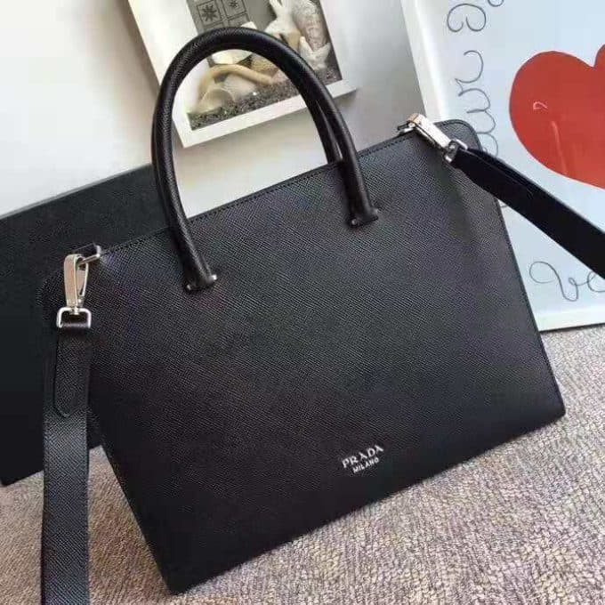 プラダバッグコピー 大人気2021新品 PRADA メンズ ブリーフケース - 画像 (2)