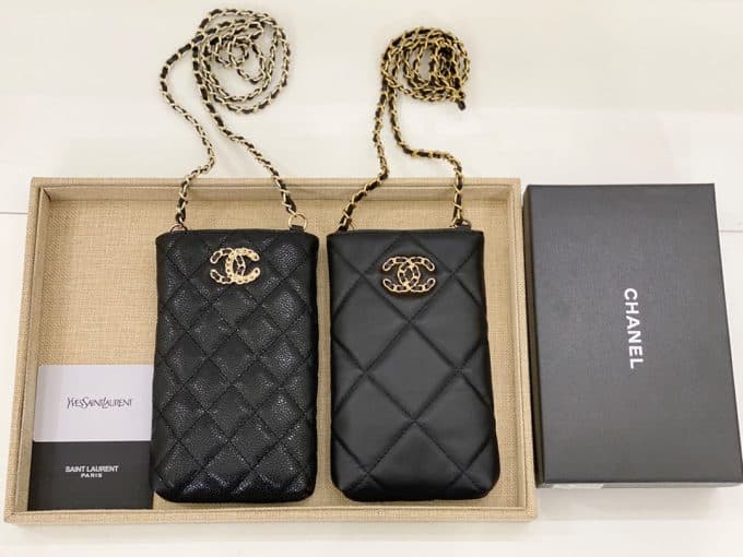 シャネルバッグコピー 大人気2021新品 CHANEL 男女兼用 携帯 電話 バッグ  2色