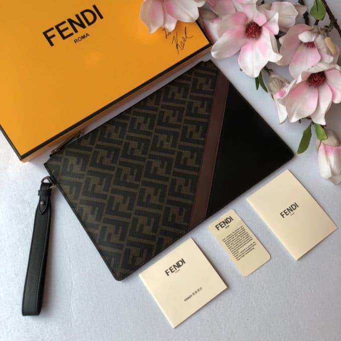 フェンディバッグコピー 定番人気2021新品 FENDI メンズ セカンドバッグ