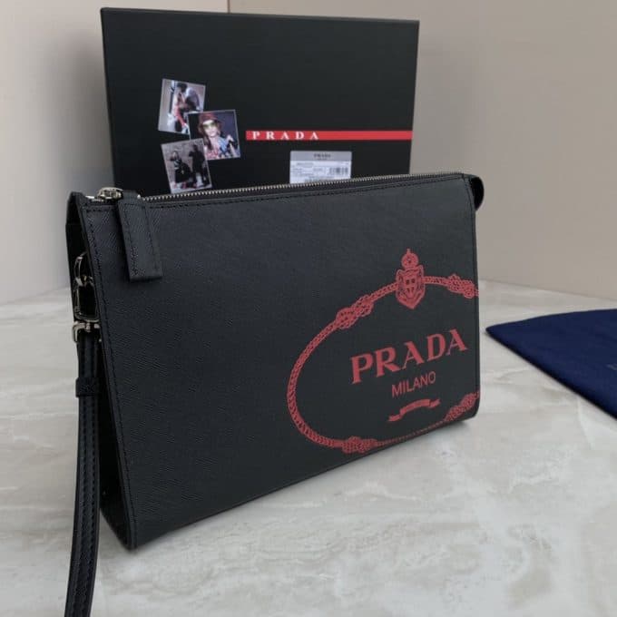プラダバッグコピー 大人気2021新品 PRADA メンズ セカンドバッグ - 画像 (3)