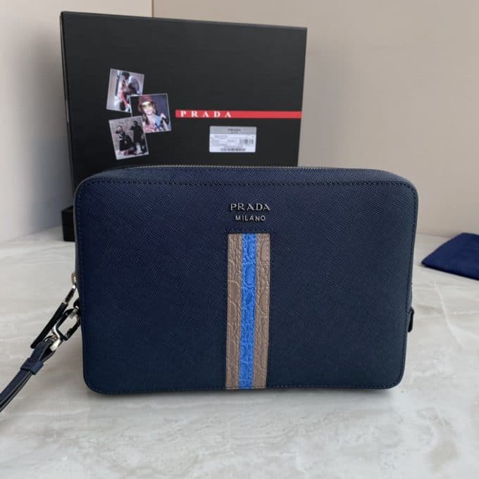 プラダバッグコピー 定番人気2021新品 PRADA メンズ セカンドバッグ