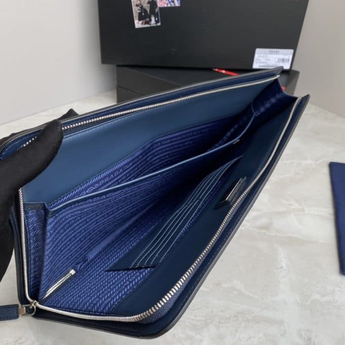 プラダバッグコピー 定番人気2021新品 PRADA メンズ セカンドバッグ - 画像 (8)