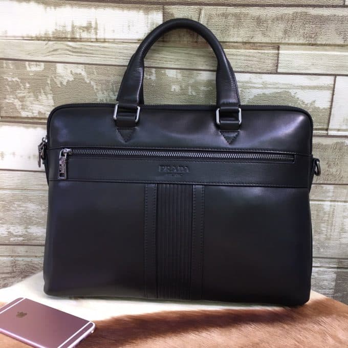 人気高級 プラダバッグコピー 2021新品注目度NO.1 PRADA メンズ ブリーフケース - 画像 (3)