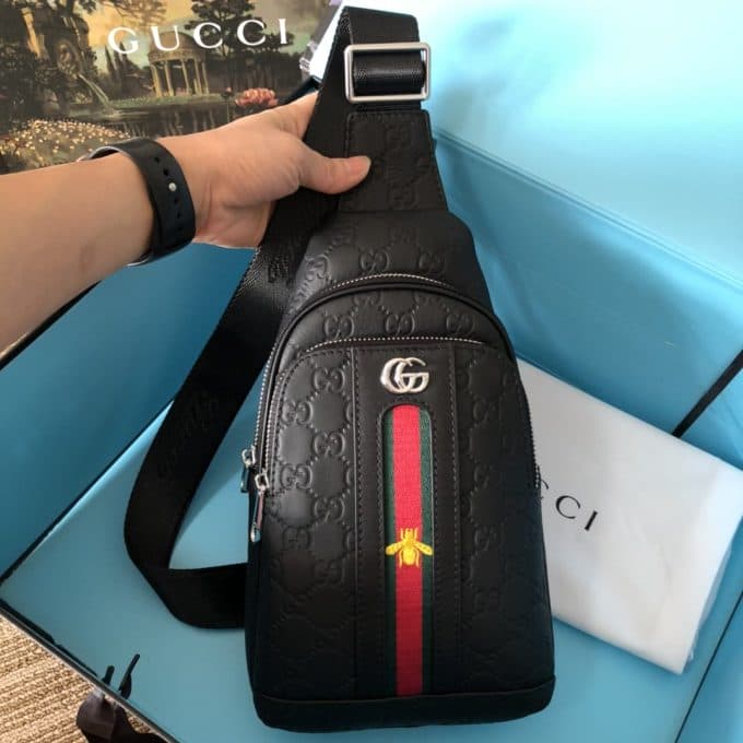 グッチバッグコピー 定番人気2021新品 GUCCI メンズ ボディバッグ - 画像 (5)